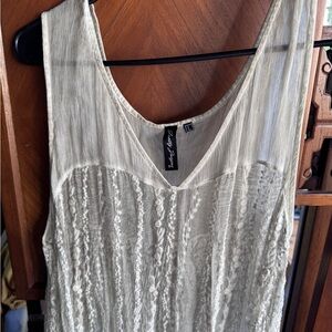 Gretty Zeuger textured silk dress Large